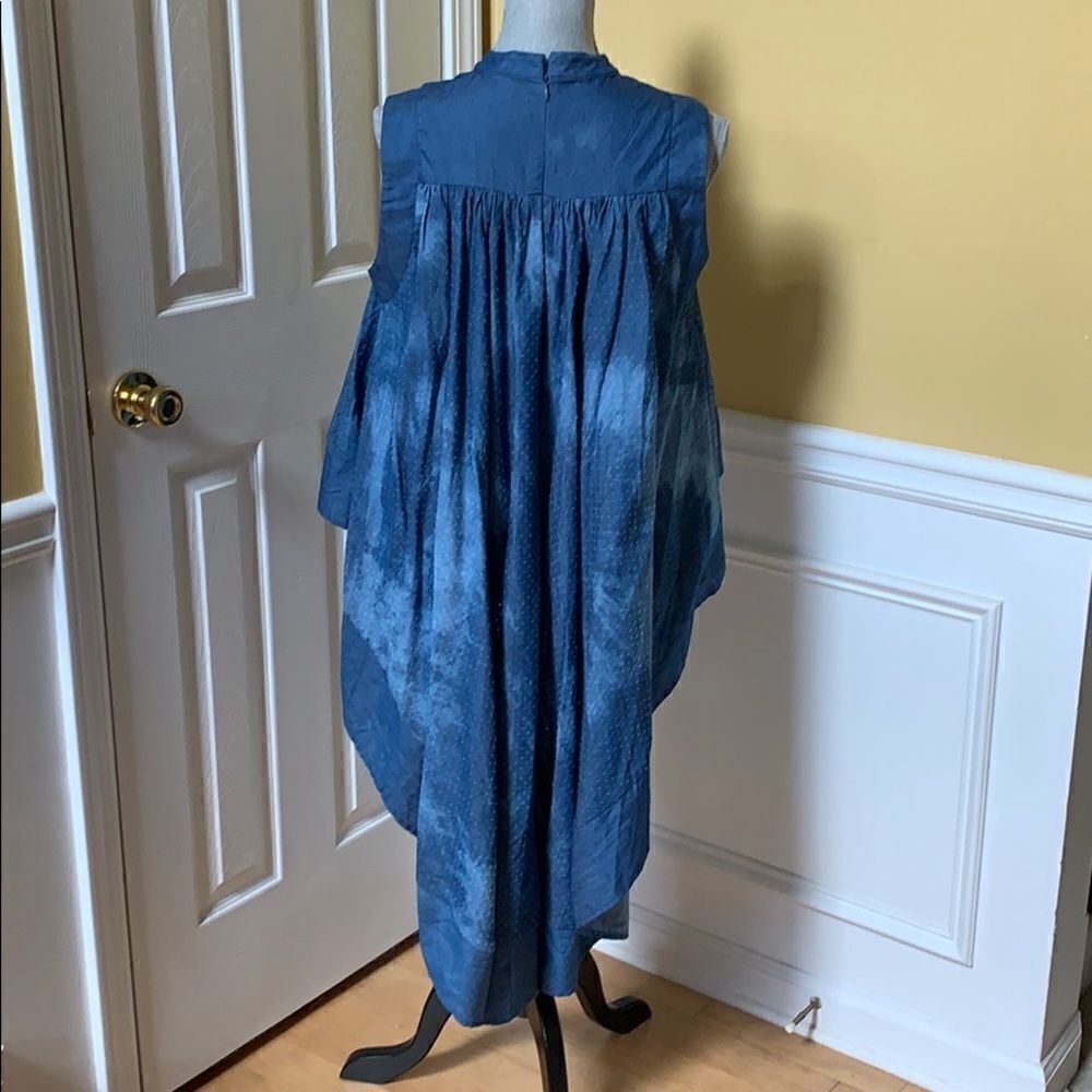 High Low Denim Top - Picture 3 of 8